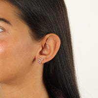 Lab Grown Diamond Flora Earring