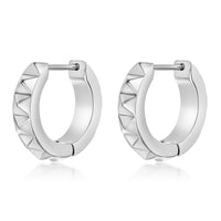 Men's Hoop Earring in Stainless Steel