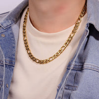Bold Chain in Gold Ion Plated Stainless Steel