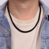Thick Chain in Black Ion Plated Stainless Steel