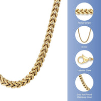 Chain in Gold Ion Plated Stainless Steel
