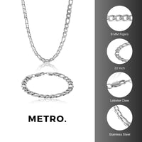 Bold Gift Set in Stainless Steel