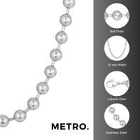 Stainless Steel Replacement Ball Chain, 20-30 inch