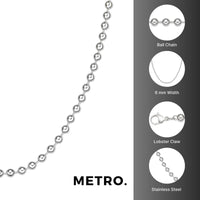 Stainless Steel Replacement Ball Chain, 20-30 inch
