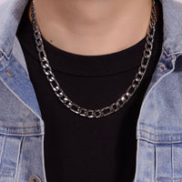 Bold Chain in Steel High Polish Stainless Steel