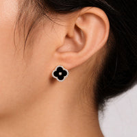Flora Halo Flower Stud Earrings