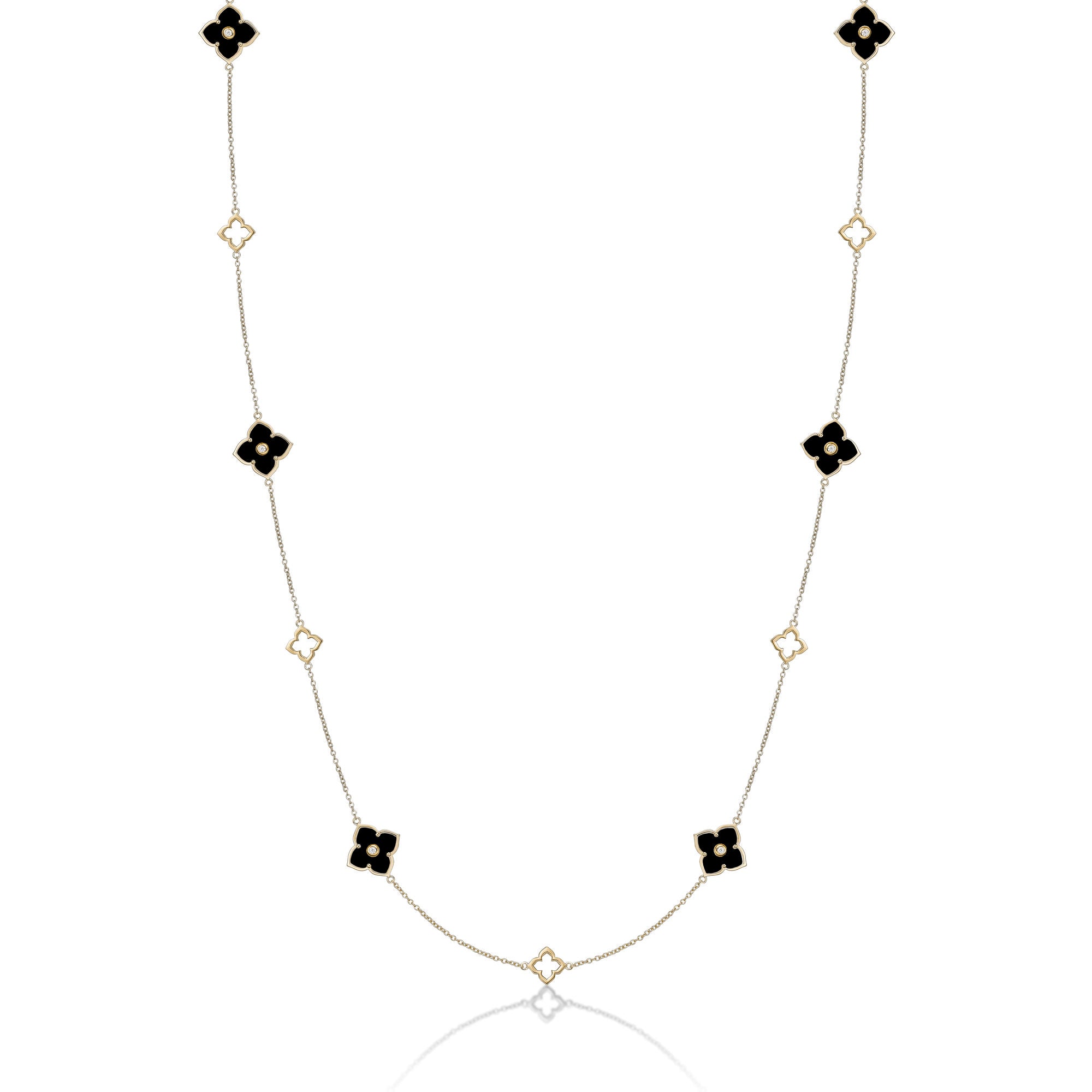 Flora Grand 11-Station Flower Necklace – Lavari Jewelers