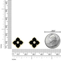 Flora Classic Flower Huggie Earrings