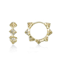 Spike Hoop Earrings