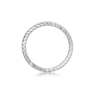 14K Gold Spiral Nose Hoop - 20G