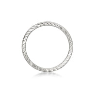 14K Gold Spiral Nose Hoop - 20G