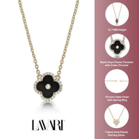 Flora Halo Flower Necklace