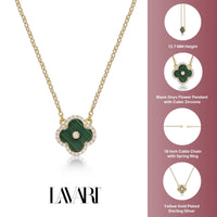 Flora Halo Flower Necklace