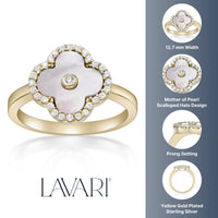 Flora Halo Flower Ring