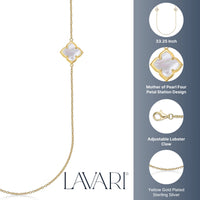 Flora Classic Long Station Necklace