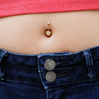 Heart Belly Ring - 16G