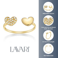 Heart Bypass Toe Ring