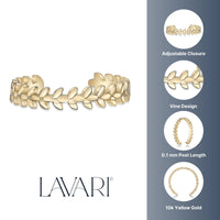 Vine Adjustable Toe Ring