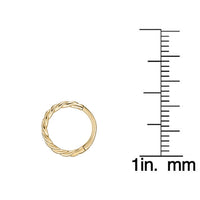 14K Gold Twist Multi-Purpose Clicker - 20G