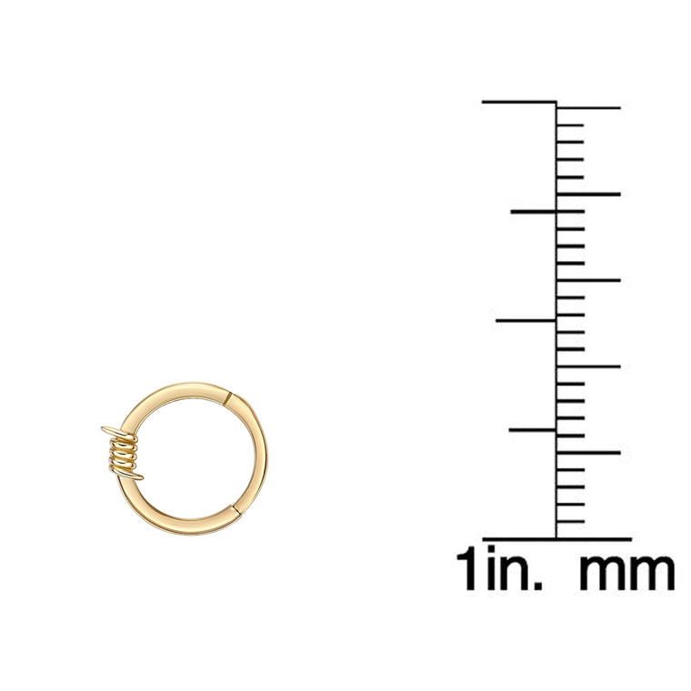 14K Gold Multi-Purpose Clicker - 20G