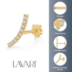 Curve Cartilage Earring