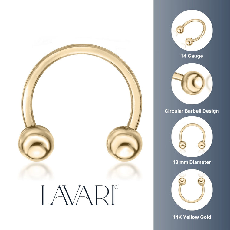 Universal Horseshoe Piercing