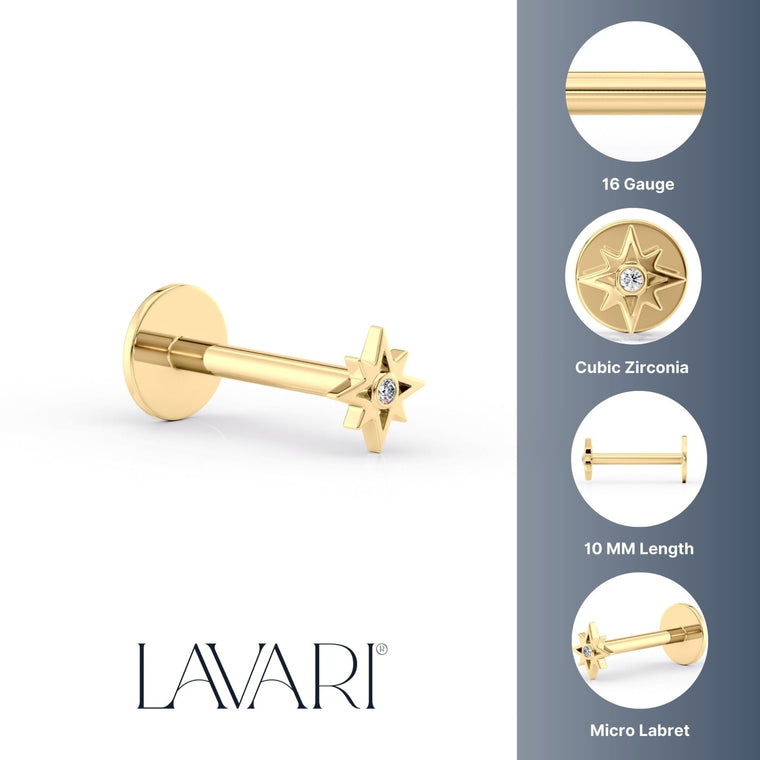 Star Micro Labret - 16G
