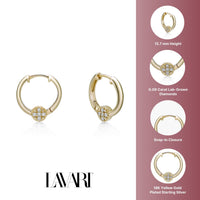 Circle Hoop Earrings