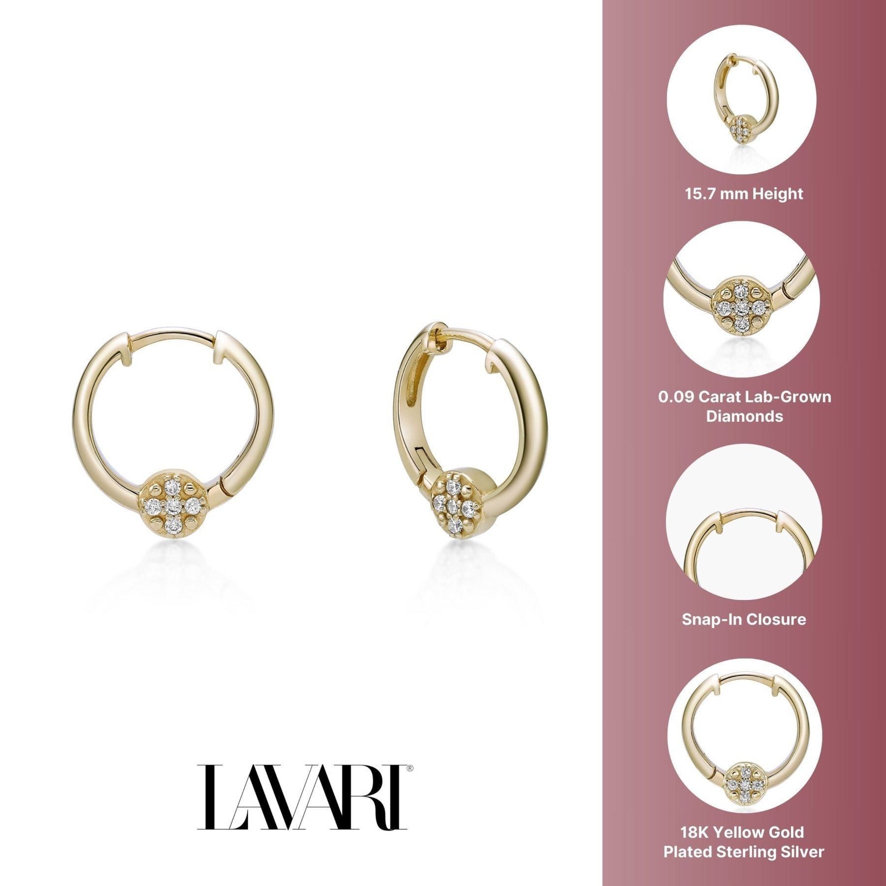 Circle Hoop Earrings