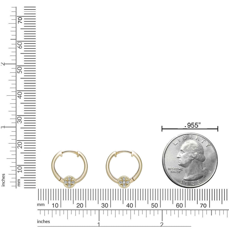 Circle Hoop Earrings