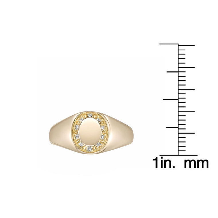 Oval Signet Ring