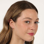 Chain Double Huggie Earring