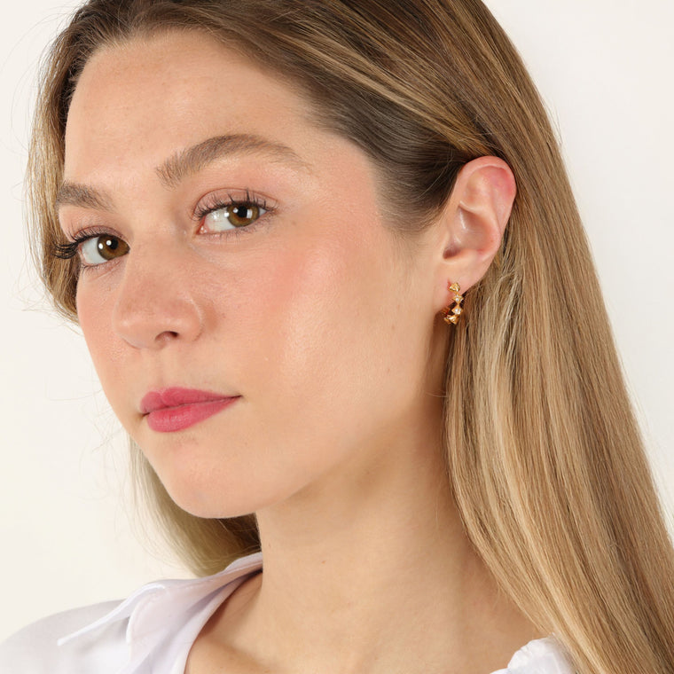 Spike Hoop Earrings