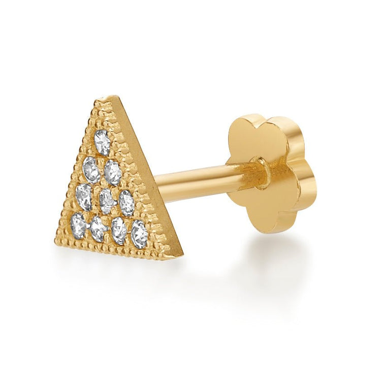 Triangle Cartilage Earring