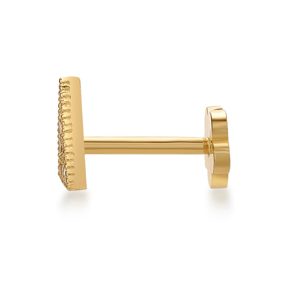 Triangle Cartilage Earring