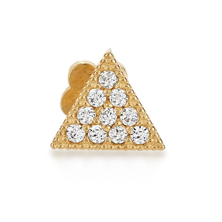 Triangle Cartilage Earring