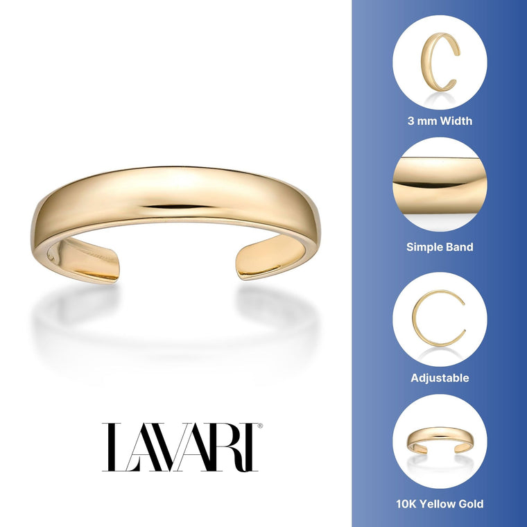 Adjustable Toe Ring