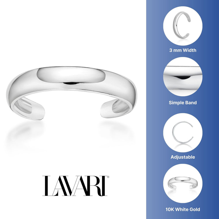 Adjustable Toe Ring
