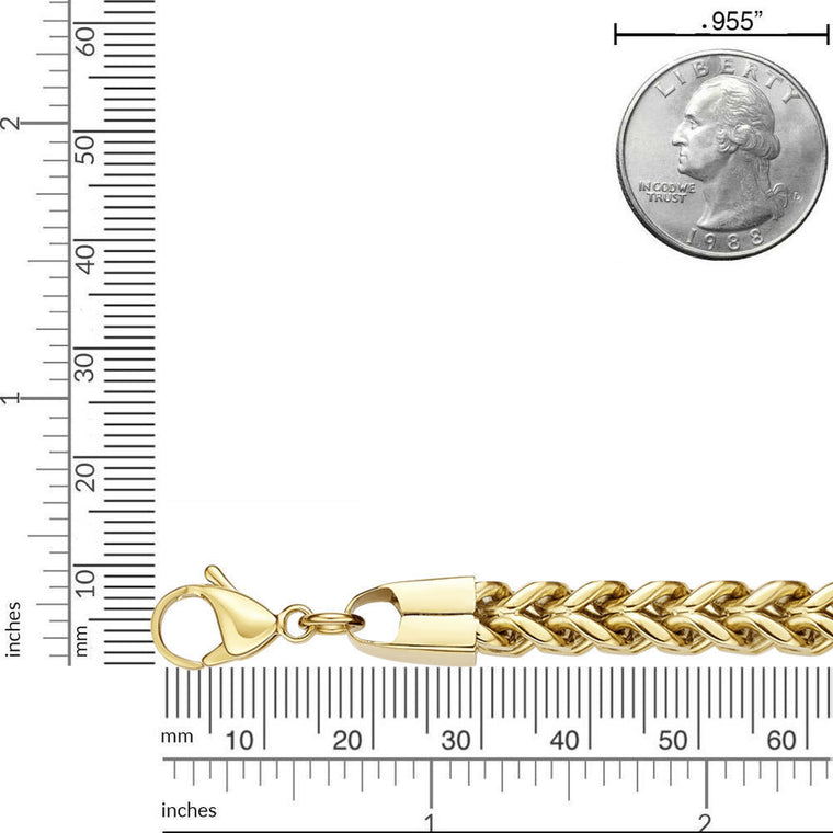 Chain in Gold Ion Plated Stainless Steel