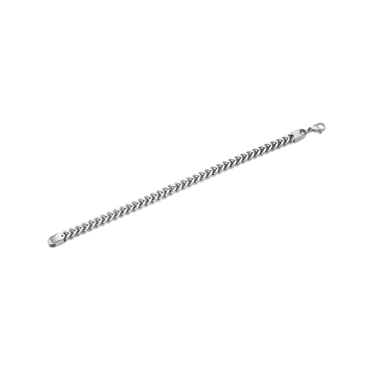 Thick Bracelet in Stainless Steel
