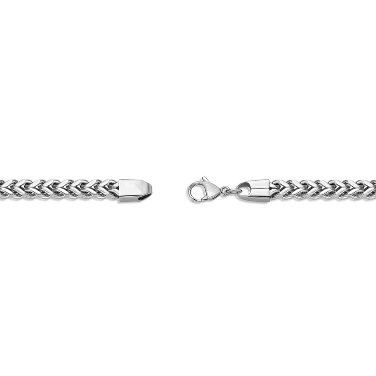 Thick Bracelet in Stainless Steel