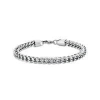Thick Bracelet in Stainless Steel
