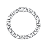Men's 10MM Mariner Chain Bracelet in Stainless Steel, 9"