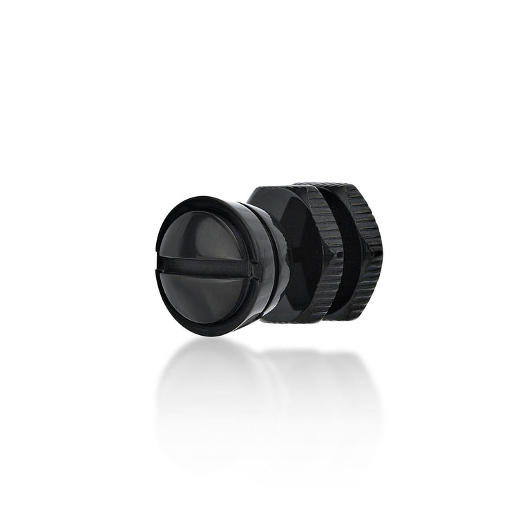 Stud Stud Earring in Black Ion Plated Stainless Steel