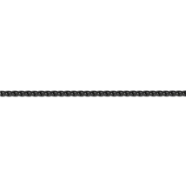 Thin Chain in Black Ion Plated Stainless Steel