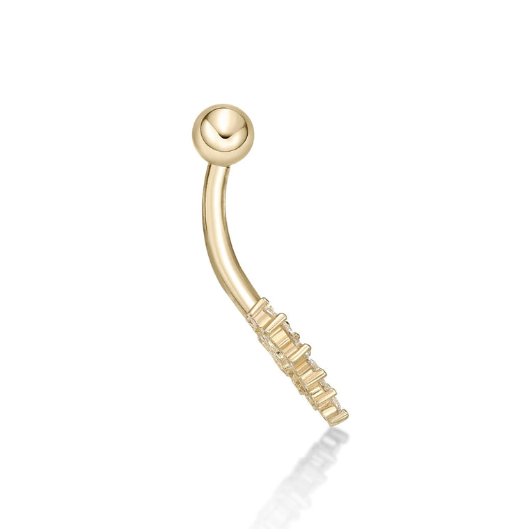Heart Belly Ring - 16G