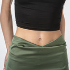 Flower Belly Ring - 16G