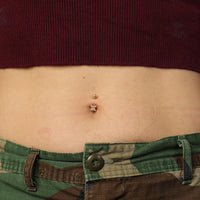 Butterfly Belly Ring - 16G