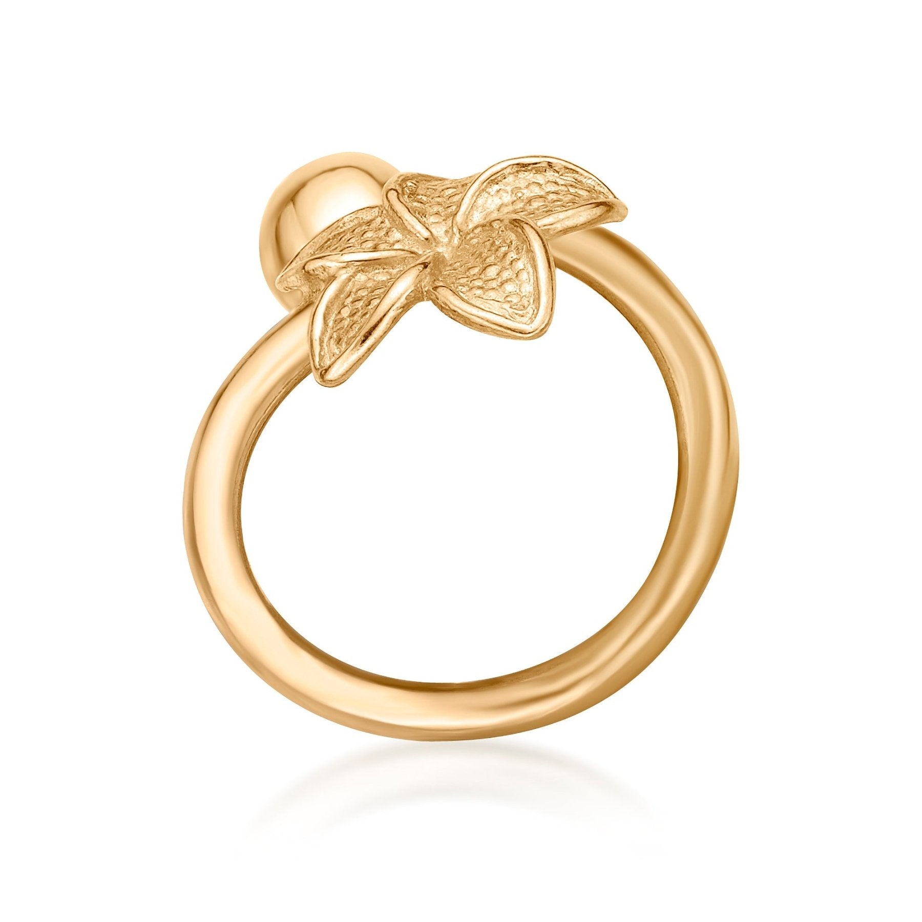 Lotus Belly Ring - 16G