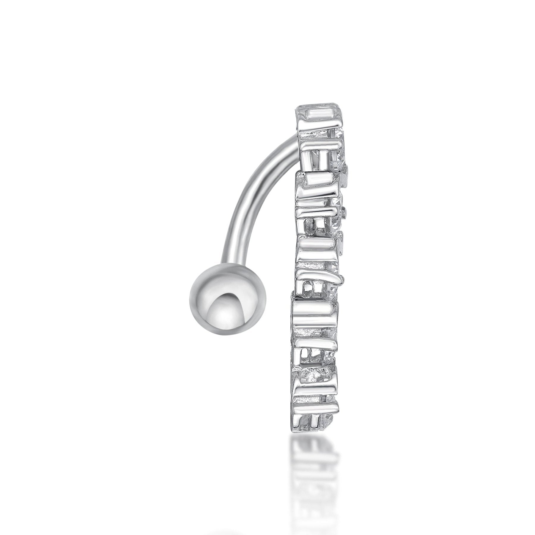 Top Mount Belly Ring - 16G